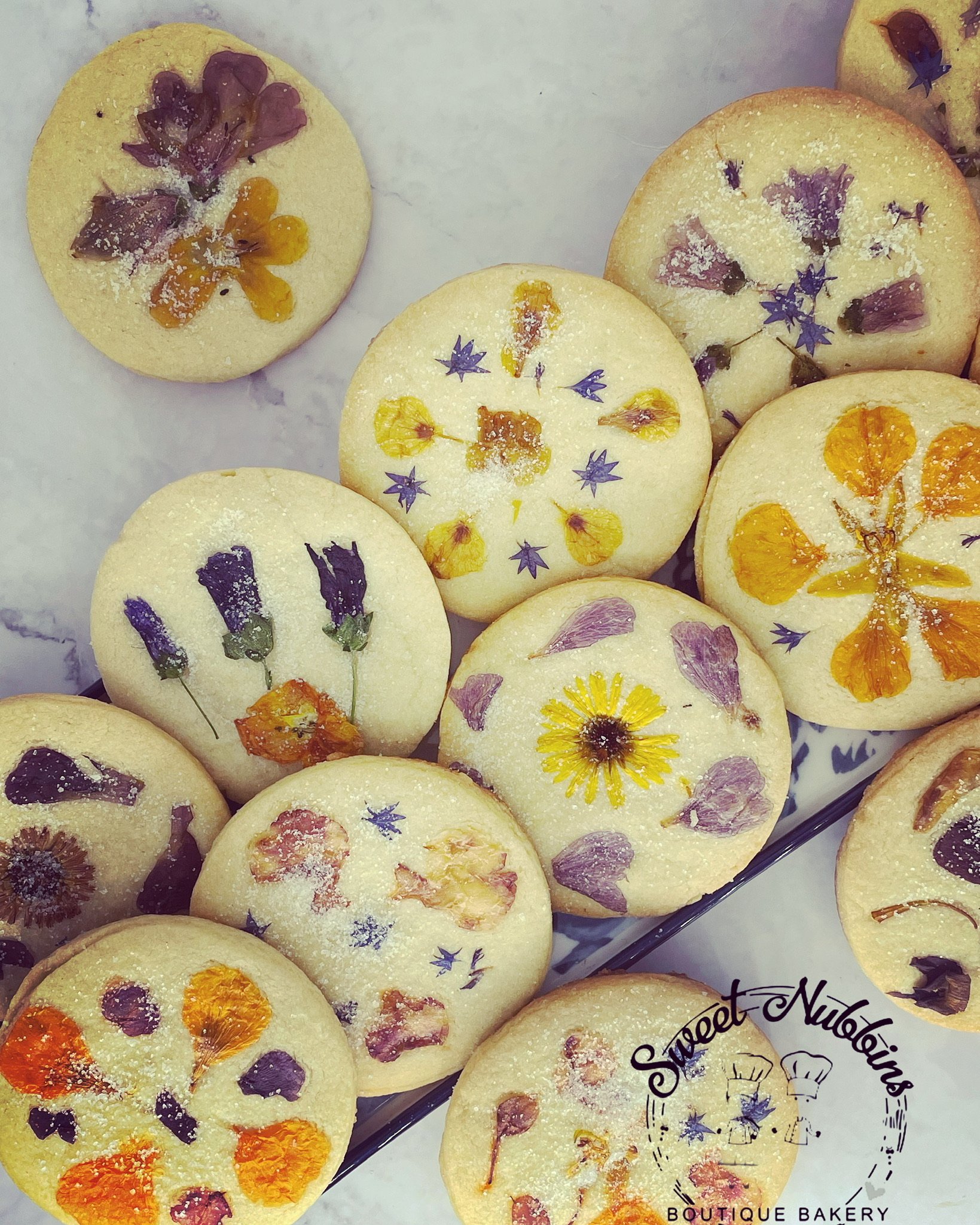 flower cookies