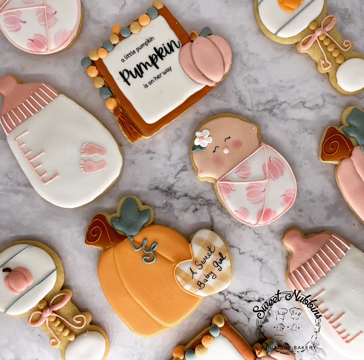 baby shower cookies